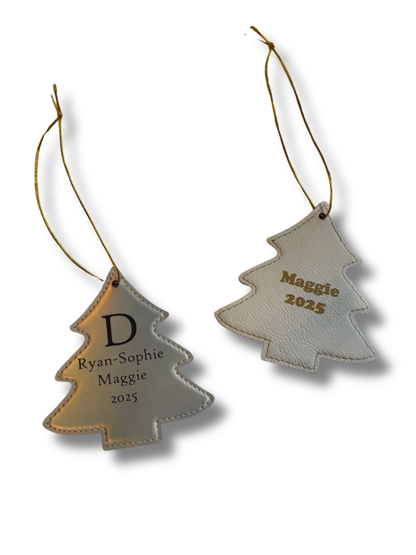 Personalized Christmas Tree Ornaments