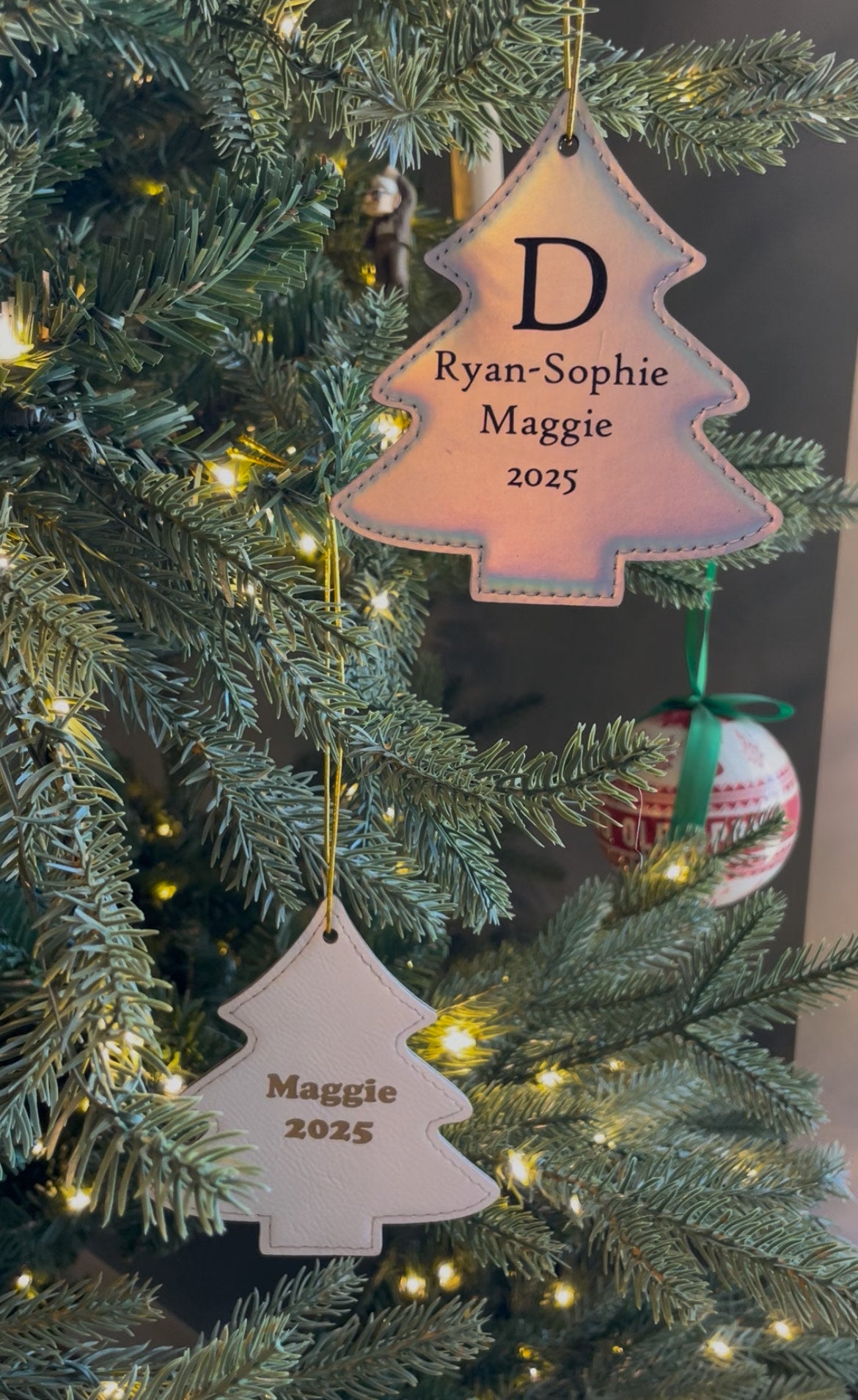 Personalized Christmas Tree Ornaments